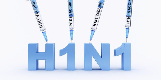 h1n1 vaccine syringe