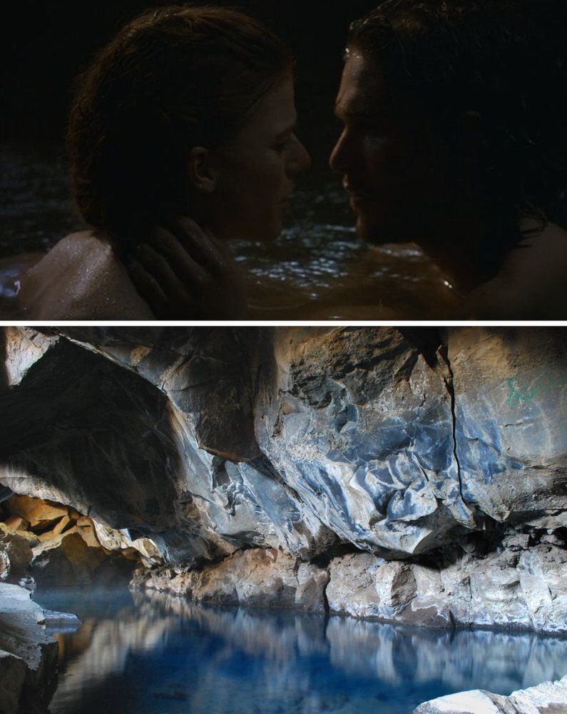 Lit d’amour de Jon Snow et Ygritte / Grjótagjá (Islande)