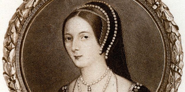 Anne Boleyn, 1530s, (1902). Anne Boleyn (c1504-1536) married Henry VIII in 1533. She provided Henry with a daughter, the future Elizabeth I (1533-1603), but not the male heir he desired. Henry had Anne arrested on charges of adultery, incest and treason. Although the charges were almost certainly fabricated, Anne was found guilty and beheaded on 19 May 1536. Henry married his third wife, Jane Seymour, the day after Anne's execution. From a miniature in the collection of the Duke of Buccleuch, at Montagu House, London. Illustration from Henry VIII, by A F Pollard, Goupil and Co, (London, New York, Paris, Edinburgh, 1902). (Photo by The Print Collector/Print Collector/Getty Images)