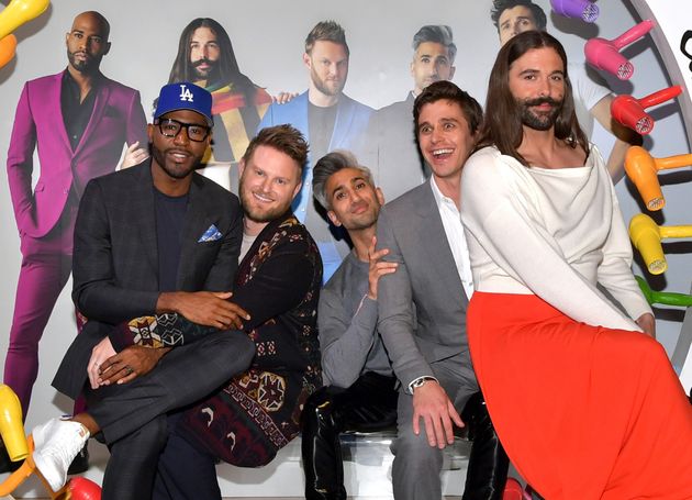 (L-R) Karamo Brown, Bobby Berk, Tan France, Antoni Porowski, and Jonathan Van Ness