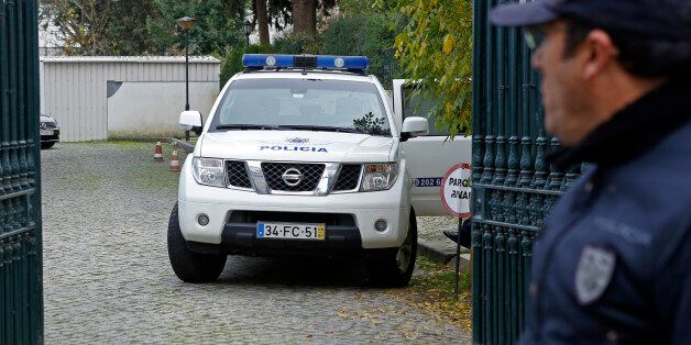 A police car leaves the Evora city appeal court transporting Indian allegedly conspirator Paramjeet Singh Pamma to the jail of Beja after being judged on December 21, 2015. Paramjeet Singh Pamma was arrested on December 18, 2015 in Algarve, Southern Portugal, under an InterPol warrant for conspiracy in the 2010 bombings in Patalia and Ambala AFP PHOTO / JOSE MANUEL RIBEIRO / AFP / JOSE MANUEL RIBEIRO (Photo credit should read JOSE MANUEL RIBEIRO/AFP/Getty Images)