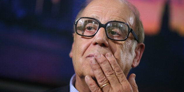 Swiss politician, sociologist and author Jean Ziegler poses after presenting his book 'Der Hass auf den Westenï¿½ (The hatred of the west) at the Frankfurt Book Fair in the central German city of Frankfurt am Main, on October 14, 2009, where China is this year's guest of honour. Some 6,900 exhibitors from around 100 countries are to gather in Frankfurt until October 18. AFP PHOTO DDP / SEBASTIAN WILLNOW GERMANY OUT (Photo credit should read SEBASTIAN WILLNOW/AFP/Getty Images)