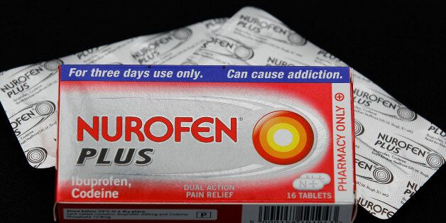 A packet of Nurofen Plus is seen in London, Friday, Aug. 26, 2011. Britain's medicines regulator is warning some packages of a painkiller could contain a drug often used to treat psychosis and schizophrenia. In a statement on Thursday, the agency said it received three reports of the prescription drug Seroquel found in packages meant to contain Nurofen Plus, a codeine-containing painkiller. It had no details on how the mistake might have happened.(AP Photo/Kirsty Wigglesworth)