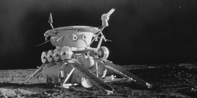 RUSSIA - JANUARY 01: Soviet Union. Lunokhod I, First Space Vehicle On The Seventies. (Photo by Keystone-France/Gamma-Keystone via Getty Images)