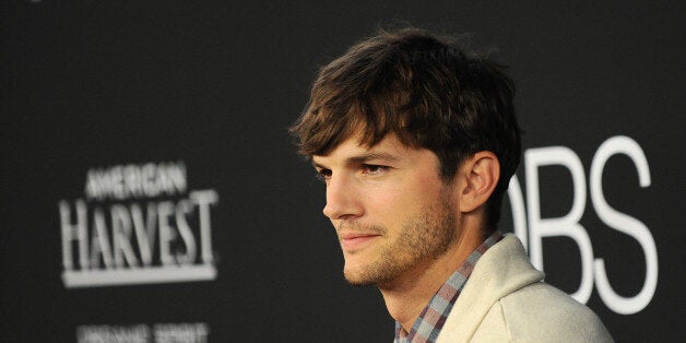 Ashton Kutcher arrives at the special screening of