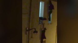 Η έγκυος γυναίκα που κρεμάστηκε από παράθυρο του Μπατακλάν βρίσκει τον άνδρα που την έσωσε μέσω