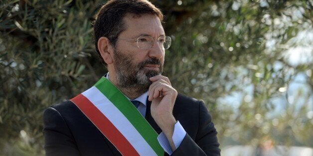 Rome's Mayor Ignazio Marino attends the inaguartion of a square named after Chile's former president Salvador Guillermo Allende at Tor Vergata park in Rome on October 30, 2015. AFP PHOTO / FILIPPO MONTEFORTE (Photo credit should read FILIPPO MONTEFORTE/AFP/Getty Images)