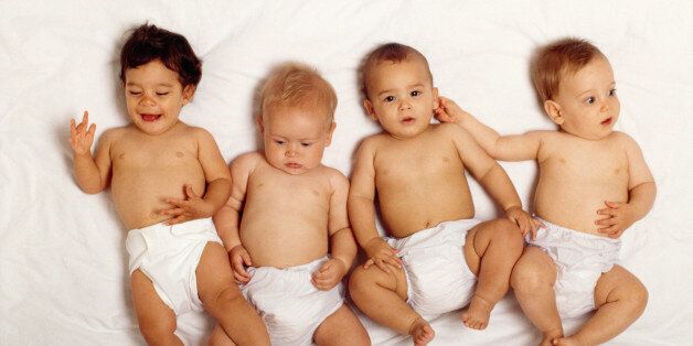 Four infants