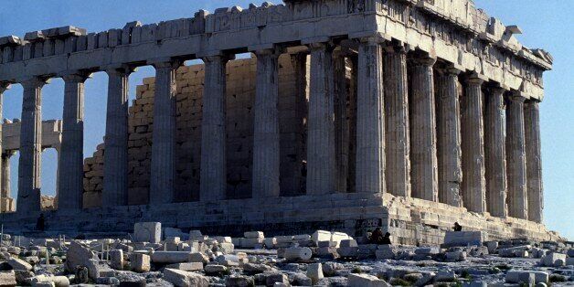 GREECE - AUGUST 24: The Parthenon, Acropolis of Athens (UNESCO World Heritage List, 1987), Greece. Greek civilisation, 5th century BC. (Photo by DeAgostini/Getty Images)