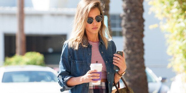 LOS ANGELES, CA - MARCH 12: Jessica Alba is seen in Santa Monica on March 12, 2015 in Los Angeles, California. (Photo by GONZALO/Bauer-Griffin/GC Images)