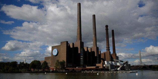 This photo taken on Sept. 29, 2015 shows the power plant of the Volkswagen factory in the city Wolfsburg, Germany. Thanks to Volkswagen, Wolfsburg boomed in West Germanyâs postwar rebirth and today the town and the company are inseparable. (AP Photo/Markus Schreiber)