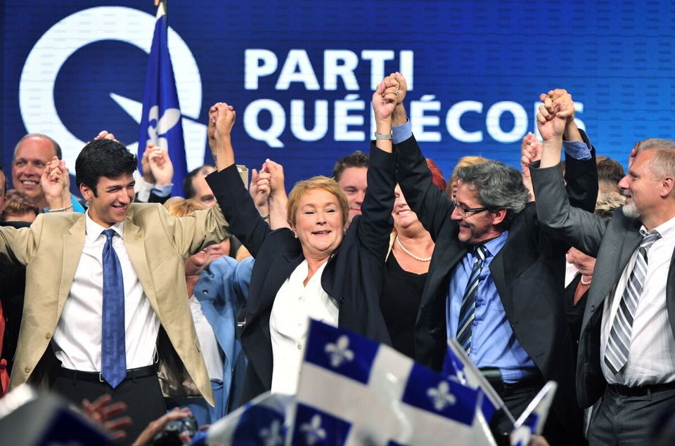 Pauline Marois prononce son premier discours en tant que première ministre