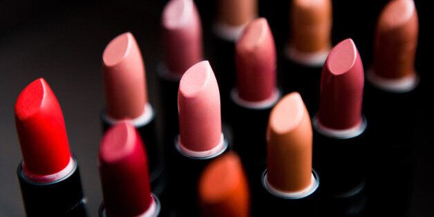 Rows of lipstick