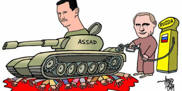Russia's Putin is Fulling Assad's Tanks and Violence