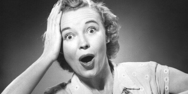 UNITED STATES - CIRCA 1950s: Woman with surprised look. (Photo by George Marks/Retrofile/Getty Images)