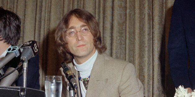 Singer John Lennon is shown in 1971. (AP Photo)
