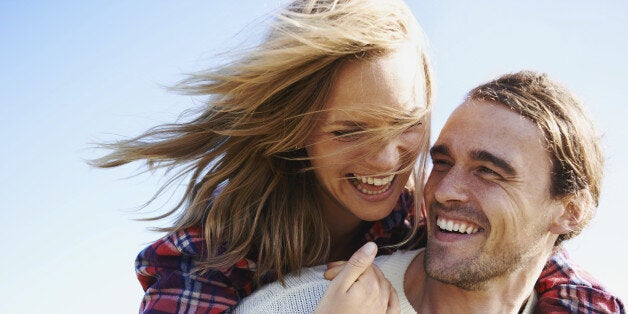 Shot of an affectionate young couple spending time together outdoors