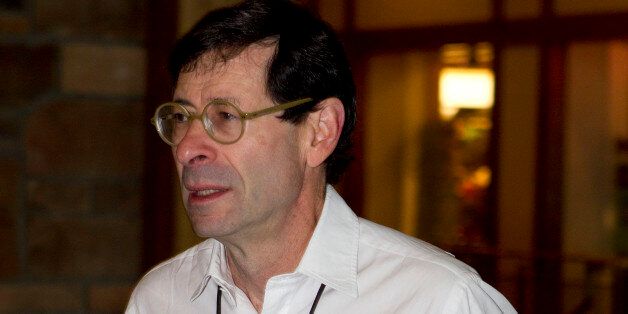 Maurice Obstfeld, professor of economics at the University of California, Berkley, arrives to the morning session of the Federal Reserve Bank of Kansas City annual symposium near Jackson Hole, Wyoming, U.S., on Saturday, Aug. 28, 2010. Federal Reserve Chairman Ben S. Bernanke said the U.S. central bank 'will do all that it can' to ensure a continuation of the economic recovery, and outlined steps it might take if the growth slows. Photographer: Andrew Harrer/Bloomberg via Getty Images