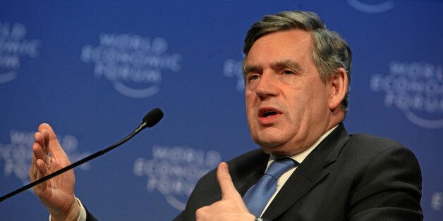 DAVOS-KLOSTERS/SWITZERLAND, 30JAN09 - Gordon Brown, Prime Minister of the United Kingdom, captured at the 'Reviving Economic Growth' session at the Annual Meeting 2009 of the World Economic Forum in Davos, Switzerland, January 30, 2009.Copyright by World Economic Forum swiss-image.ch/Photo by Monika Flueckiger