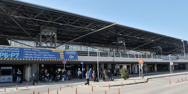 This photo taken on 16 February, 2015 shows the International Airport of Thessaloniki 'Makedonia'. Greece intends to review a 1.2 billion euro ($1.36 billion) deal with German airport operator Fraport to run 14 Greek airports, with a government minister saying Saturday the contract would be put on ice. The airports, put up for lease in 2014 to boost Athens' depleted cash reserves, include Thessaloniki, the second largest city in the country, and those of tourist hotspots Corfu, Rhodes, Mykonos a