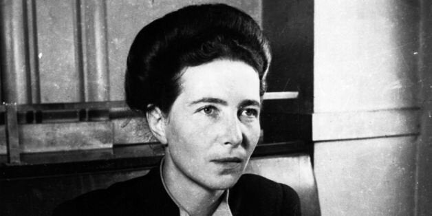 French existentialist writer and feminist Simone de Beauvoir. (Photo by Hulton Archive/Getty Images)