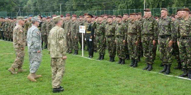 Πολυεθνική στρατιωτική άσκηση στο Yavoriv της Oυκρανίας