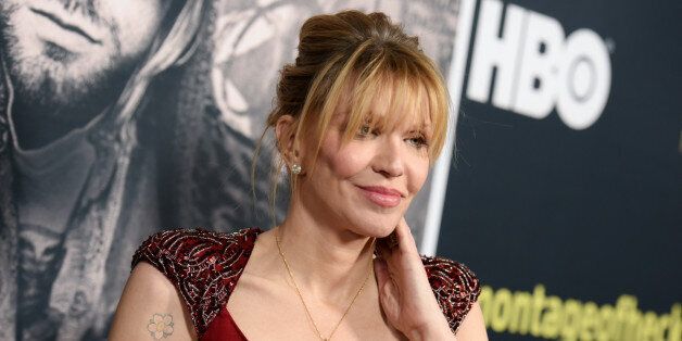 Courtney Love arrives at the LA Premiere Of