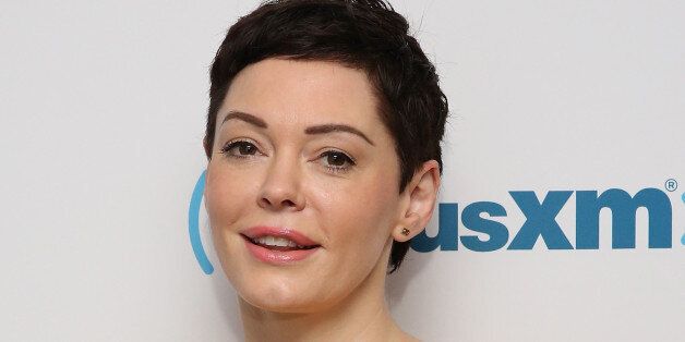 NEW YORK, NY - JUNE 23: (EXCLUSIVE COVERAGE) Rose McGowan visits at SiriusXM Studios on June 23, 2015 in New York City. (Photo by Robin Marchant/Getty Images)