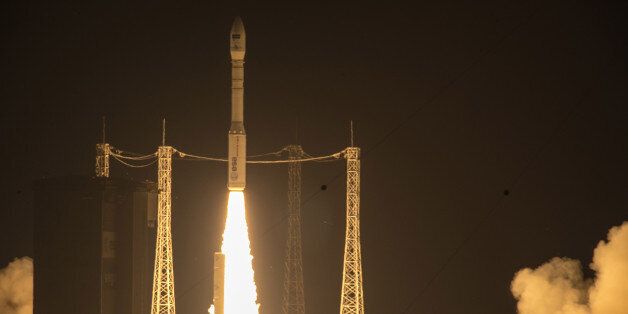 Sentinel-2A lifted off on a Vega launcher from Europeâs Spaceport in French Guiana at 01:52 GMT (03:52 CEST).Credits: ESA-M. Pedoussaut