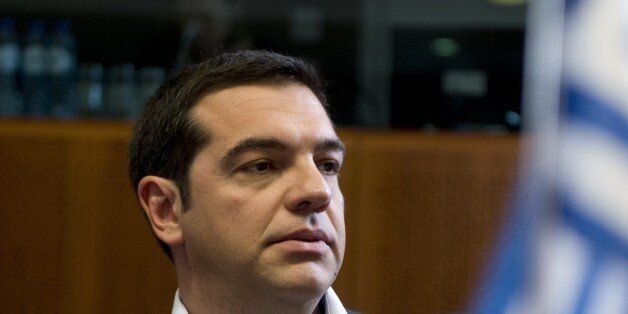 Greece's Prime minister Alexis Tsipras looks on prior to a round table as part of an extraordinary 'EU-CELAC' council on June 10, 2015 at the European Union headquarters in Brussels. AFP PHOTO / ALAIN JOCARD (Photo credit should read ALAIN JOCARD/AFP/Getty Images)