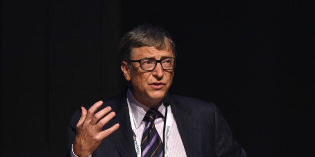 NEW YORK, NY - JUNE 03: Bill Gates speaks during the Forbes' 2015 Philanthropy Summit Awards Dinner on June 3, 2015 in New York City. (Photo by Dimitrios Kambouris/Getty Images)