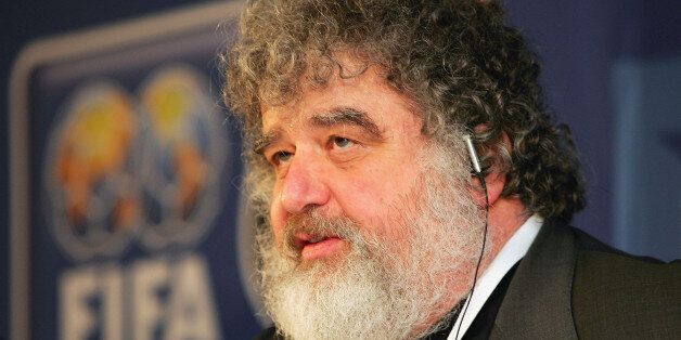 FRANKFURT, GERMANY - NOVEMBER 1: Chuck Blazer, a Member of FIFA World Cup Organizing Committee, attends a press conference for The Confederations Cup Germany 2005 draw at The Alte Oper, on November 1, 2004 in Frankfurt, Germany. (Photo by Stuart Franklin/Getty Images)