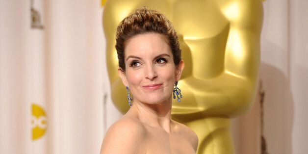 HOLLYWOOD, CA - FEBRUARY 26: Actress Tina Fey poses in the press room at the 84th Annual Academy Awards held at the Hollywood & Highland Center on February 26, 2012 in Hollywood, California. (Photo by Jason Merritt/Getty Images)