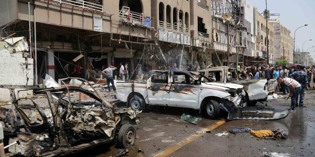 Φωτογραφία αρχείου από βομβιστική επίθεση στη Βαγδάτη