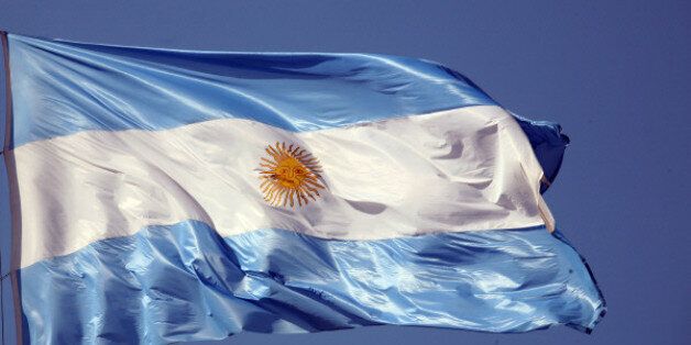 bandera, argentina, simbolo, patrio, flameando, viento, freejpg.com.ar