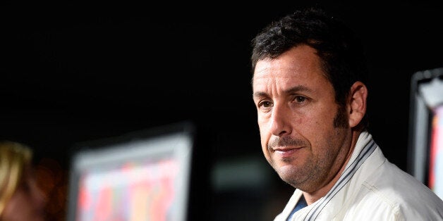 LOS ANGELES, CA - SEPTEMBER 30: Comedian Adam Sandler attends Paramount Pictures' 'Men, Women & Children' premiere at Directors Guild Of America on September 30, 2014 in Los Angeles, California. (Photo by Frazer Harrison/Getty Images)