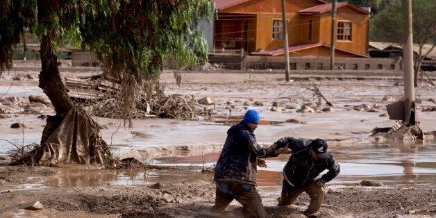Φωτογραφία αρχείου από τις πλημμύρες στο Κοπιάπο της Χιλής στις 26 Μαρτίου 2015