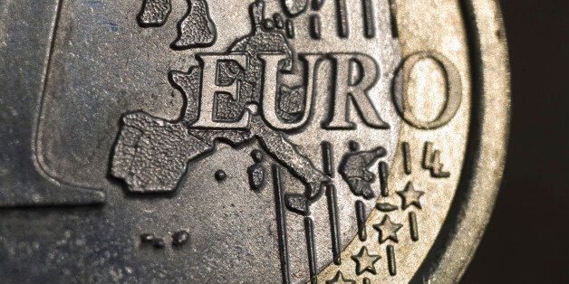 europe on a euro coin