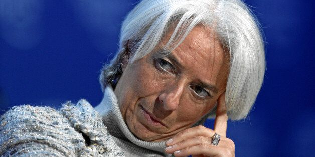 Η γενική διευθύντρια του ΔΝΤ, Κριστίν Λαγκάρντ