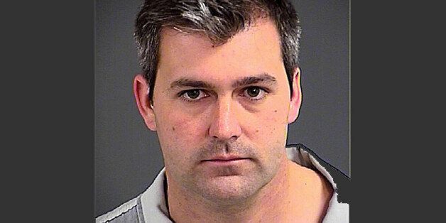 This photo provided by the Charleston County, S.C., Sheriff's Office shows Patrolman Michael Thomas Slager on Tuesday, April 7, 2015. Slager has been charged with murder in the shooting death of a black motorist after a traffic stop. North Charleston Mayor Keith Summey told a news conference that city Slager was arrested and charged Tuesday after law enforcement officials saw a video of the shooting following a Saturday traffic stop. (AP Photo/Charleston County Sheriff's Office)