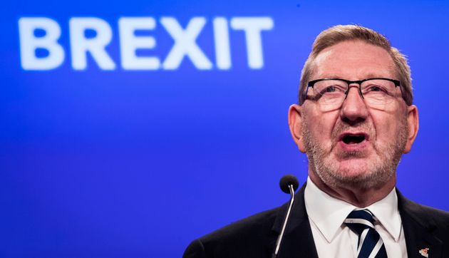 Unite General Secretary Len McCluskey gives a speech on Brexit during the TUC Congress in Manchester.