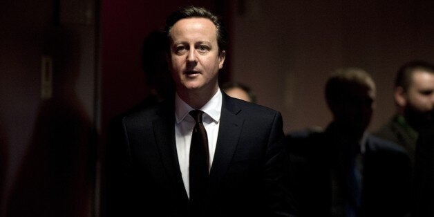 British Prime Minister David Cameron arrives for a press conference on March 20, 2015 at the end of a European Union summit at the EU Council building in Brussels. AFP PHOTO / ALAIN JOCARD (Photo credit should read ALAIN JOCARD/AFP/Getty Images)