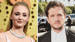 El momentazo entre Sophie Turner (Sansa) y Kit Harington (Jon Nieve) en los