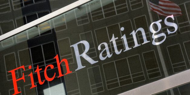 NEW YORK, UNITED STATES - MAY 21: Fitch Ratings, leading international credit rating institution, is seen on the photo in New York, United States on 21 May, 2014. Leading financial institutions of country are present at Wall Street and they are regarded as not only USA's crucial economic points but also heart of the world economy. They dominate the economic situation of country with their decisions and statement of numbers. (Photo by Cem Ozdel/Anadolu Agency/Getty Images)