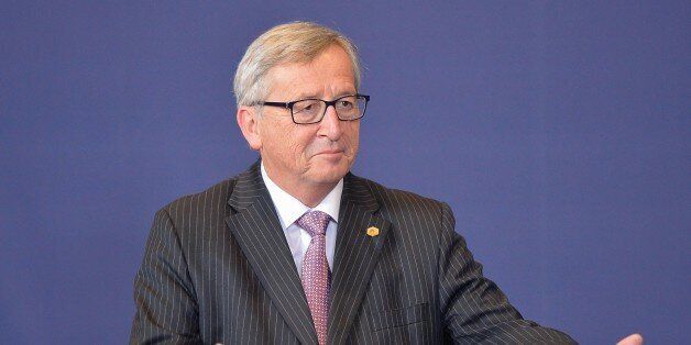 BRUSSELS, BELGIUM - MARCH 19: President of European Comission Jean-Cloude Juncker attends EU Summit on the first day at European Council headquarters in Brussels, Belgium on March 19, 2015. (Photo by Dursun Aydemir/Anadolu Agency/Getty Images)