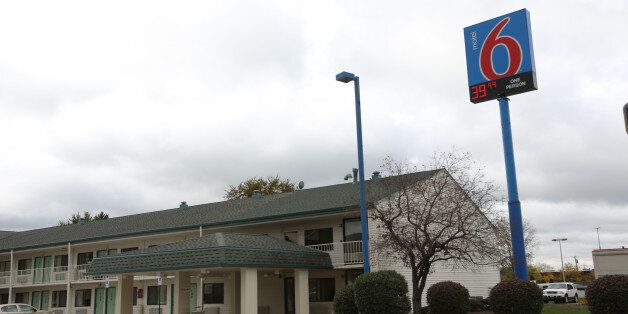 HAMMOND, IN - OCTOBER 21: A Motel 6 can be seen on October 21, 2014 in Hammond, Indiana. According to police, Darren Deon Vann, 43, of Gary, allegedly left the body of Afrika Hardy, 19, at this location. Vann is suspected in the deaths of at least seven women in northwest Indiana. (Photo by John Gress/Getty Images)