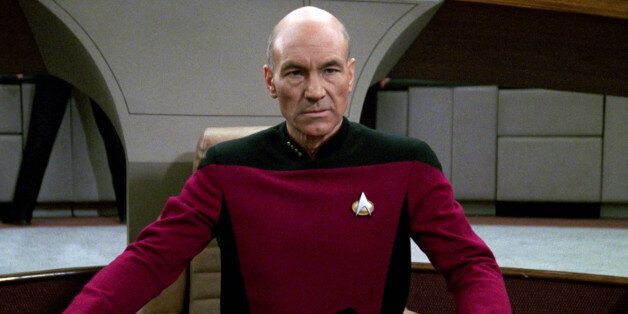 LOS ANGELES - JANUARY 8: Patrick Stewart as Captain Jean-Luc Picard in the STAR TREK: THE NEXT GENERATION episode, 'The Hunted.' Season 3, episode 11. Original air date, January 8, 1990. (Photo by CBS via Getty Images)