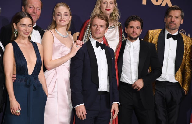 Το καστ του «Game of Thrones» στην 71η τελετή απονομής ΕΜΜΥ.