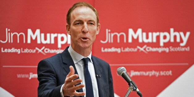 GLASGOW, SCOTLAND - NOVEMBER 25: Scottish Labour leadership candidate Jim Murphy speaks in the Mitchell Library on November 25, 2014 in Glasgow, Scotland. The Scottish Labour leadership candidate Jim Murphy is calling on his party to support the full devolution of income tax to the Scottish Parliament. (Photo by Jeff J Mitchell/Getty Images)