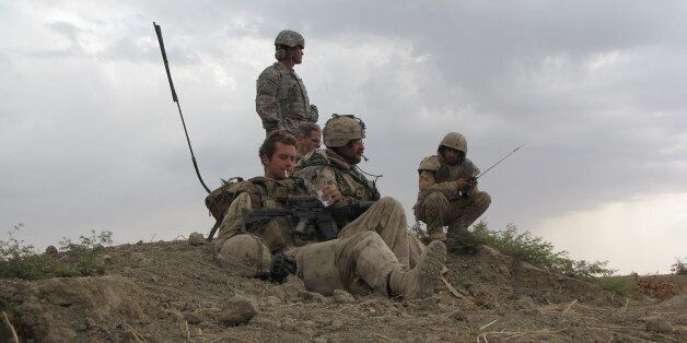 ISAF patrol in Nakhonay, southern Afghanistan.Photo by Mike Costello of the United States of America.